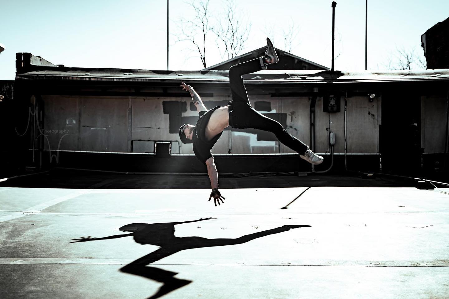 Alex in intimate one-on-one movement session